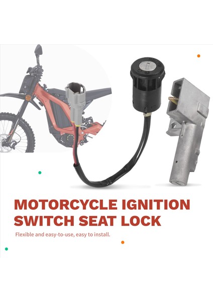 Sur-Ron Segway Için X160 X260 S Motosiklet Lgnition Switch Kilit Anahtarı Kilit Set Parçaları Kir Bisiklet Aksesuarları Elektrikli Bisiklet (Yurt Dışından) fırsatları