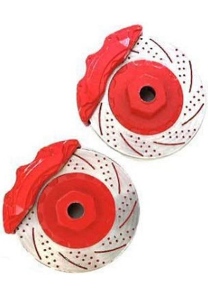 Tırmanma Araba Modifikasyonu Simülasyon Fren Disk Oyuncak Araba Caliper Rc Araç Aksesuarları Yedek Parçalar Kırmızı (Yurt Dışından) indirimleri