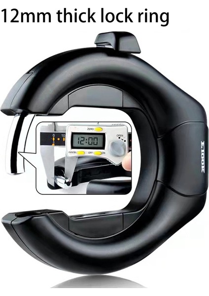 Bisiklet Kilidi Genel Bisiklet Horseshoe Pençeleri Hırsızlık Karşıtı Kilit Şifre Yolu Mtb Bisiklet Kilitleri Açık Bisiklet Aksesuar (Yurt Dışından) indirimleri