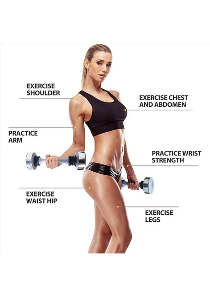 2x Single Dumbbell Sallanma Kilo Salıncak Dambell Erkek Kadınlar Egzersiz Fitness Egzersiz Ekipmanları Beyaz (Yurt Dışından) indirimleri