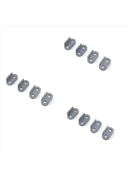 Wpl Için 12X D12 B14 B24 B16 B36 Rc Kamyon Araç Şok Emici Yaprak Yayları Sabit Koltuk Montaj Braketi Titanyum (Yurt Dışından)