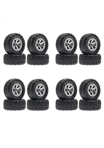16PCS Wpl Için 73MM Lastik Tekerleği C14 C24 B24 B36 Mn D90 Mn-90 MN99S FY003 FY004 Rc Araba Yükseltme Parçaları Aksesuarları (Yurt Dışından)