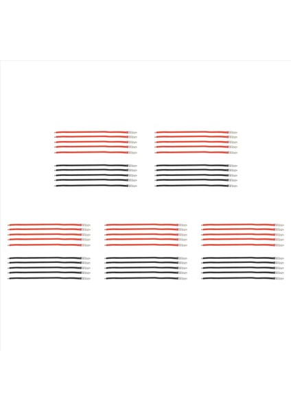 50PCS 16AWG Silikon Tel 4 0mm Erkek Fiş Uzunluğu 10 cm 380 390 540 550 775 795 Fırçalanmış Motor Bağlantı Kablosu (Yurt Dışından)
