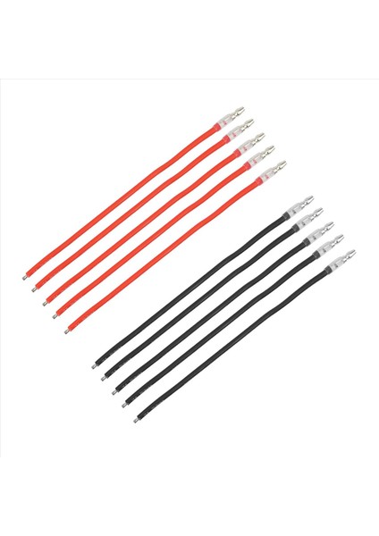 50PCS 16AWG Silikon Tel 4 0mm Erkek Fiş Uzunluğu 10 cm 380 390 540 550 775 795 Fırçalanmış Motor Bağlantı Kablosu (Yurt Dışından) modelleri