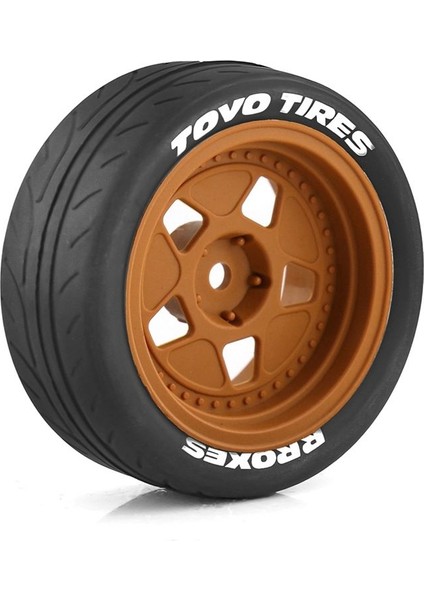 4pcs 68MM 1/10 Rc Racing Araba Lastikleri Yol Touring Drift Araba Lastik Tekerleği Tamiya TT01 TT02 XV01 Beyaz (Yurt Dışından) fiyatları