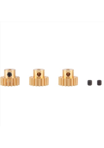 3pcs 3 175MM Mil Pirinç Pinyon Motor Dişli 32DP 48DP 64DP M0 8 1/10 1/8 Rc Araç 3650 3660 17T (Yurt Dışından) modelleri