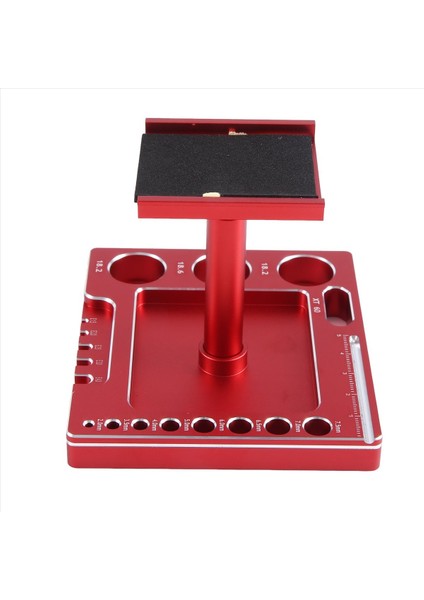 Metal Rc Araç Çalışma Standı Onarım Iş Istasyonu Montaj Platformu 360 Derece TRX4M Fms SCX24 1/18 Rc Araç Kırmızı (Yurt Dışından) fırsatları