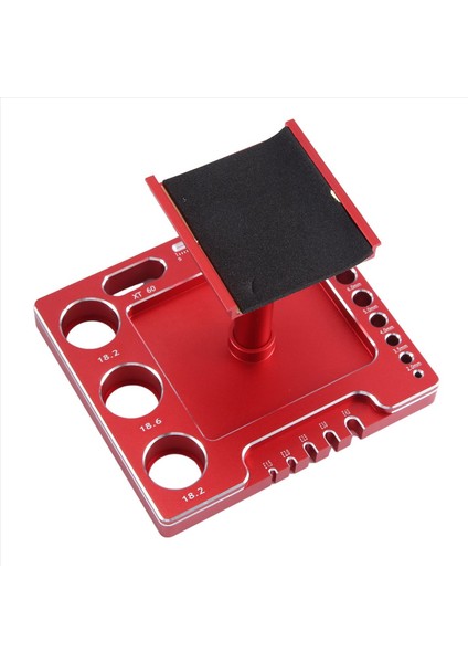 Metal Rc Araç Çalışma Standı Onarım Iş Istasyonu Montaj Platformu 360 Derece TRX4M Fms SCX24 1/18 Rc Araç Kırmızı (Yurt Dışından) indirimleri