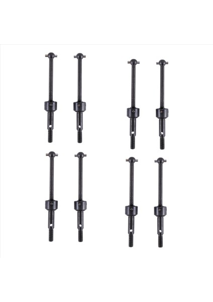 8x Metal Evrensel Salıncak Şaft Cvd 53792 1/10 Rc Araç Tamiya Tt-01 TT01 Tt-02 TT02 TA04 Yükseltme Parçaları (Yurt Dışından)