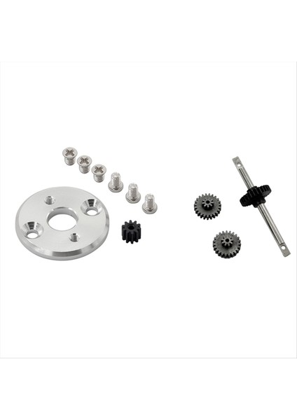 MN78 Şanzıman Şanzıman Dişli Seti Motor Pinyon Dişli 370 MN78 MN82 1/12 Rc Araba Yükseltme Parçaları Gümüş (Yurt Dışından)