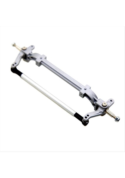 1/14 Tamiya Traktör Başı Güçsüz Aks Metal Direksiyon Ön Aks Tamiya Traktör Kafası Modifikasyonu Diy Gümüş (Yurt Dışından)