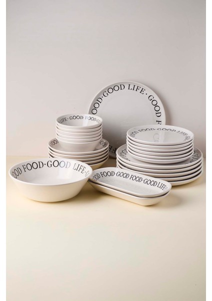 Good Stoneware Yemek Takımı 27 Parça 6 Kişilik Yemek Seti indirimleri