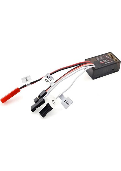 10A Fırçalanmış Esc 2s 3s 12V Çift Yollu Hız Kontrolör Fren Fren LED Kontrolü Rc Araç Araç Tekne Tankı Parçaları (Yurt Dışından) modelleri