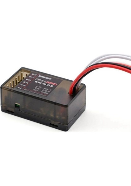 10A Fırçalanmış Esc 2s 3s 12V Çift Yollu Hız Kontrolör Fren Fren LED Kontrolü Rc Araç Araç Tekne Tankı Parçaları (Yurt Dışından) fırsatları