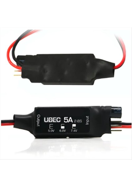 Ubec 5A V2 Hava Voltaj Regülatörü Modülü 2-8s 5V 6V 7 4V 5A Trawler Için Ayarlanabilir Bec (Yurt Dışından) fırsatları