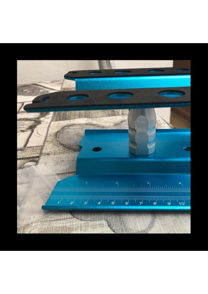 3x Metal Rc Araba Iş Istasyonu Iş Standı Onarım 360 Derece 1/8 1/10 1/12 1/16 Ölçekli Modeller Siyah (Yurt Dışından) fiyatları