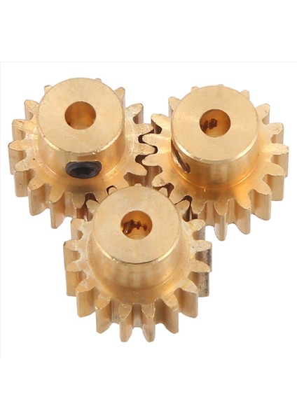 3pcs 3 175MM Mil Pirinç Pinyon Motor Dişli 32DP 48DP 64DP M0 8 1/10 1/8 Rc Araç 3650 3660 17T (Yurt Dışından) indirimleri