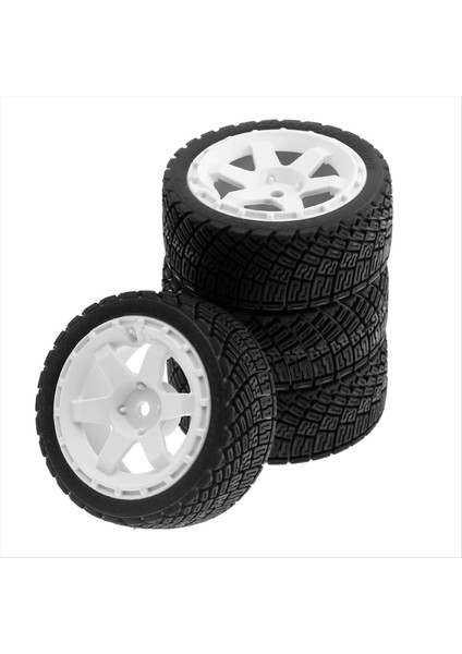 4pcs 67MM Kauçuk Lastik Tekerlek Lastiği Tamiya TT02 XV01 Lancıa Delta W150 1/10 Rc Yarış Araba Yükseltme Parçaları (Yurt Dışından)