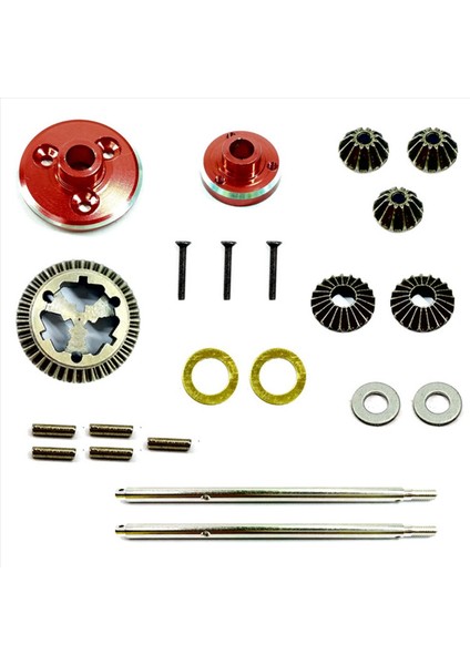 Feiyue Için 2x Metal Arka Diferansiyel FY01 FY02 FY03 FY04 FY05 FY06 FY07 FY08 1/12 Rc Araba Yükseltme Parçaları Aksesuarları (Yurt Dışından) indirimleri