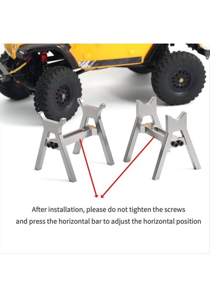 Alüminyum Alaşım Çalışma Stand Onarım Istasyonu Ekran Platformu 1/18 1/24 Rc Araç TRX4M SCX24 FCX24 (Yurt Dışından) fırsatları