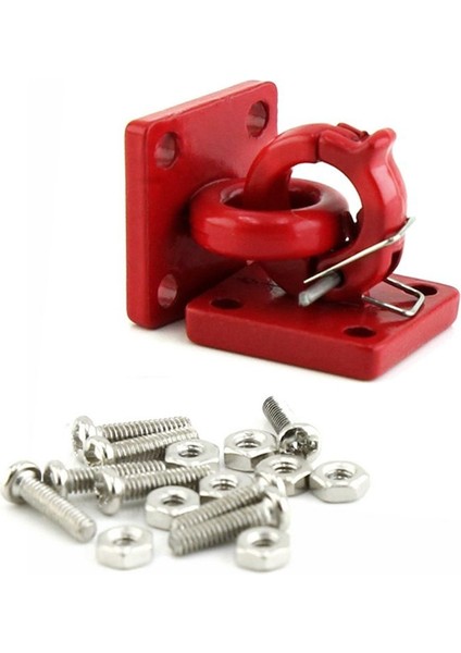 Rc Prawler Araba Modeli 1/10 Ölçekli Metal Kurtarma Tokası Aksesuar Yedek Parçalar Dıy Kırmızı 2 Pcs (Yurt Dışından) fırsatları