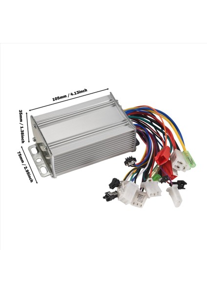 Fırçasız Motor Kontrolör 36V/48V 350W Elektrikli Bisiklet E-Bisiklet Scooter (Yurt Dışından) fırsatları