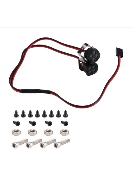 Ön LED Işıklar 1/10 Rc Prıger Axıal SCX10 90046 Trx4 Trx6 Redcat Gen8 2led Mavi Işık (Yurt Dışından) fırsatları