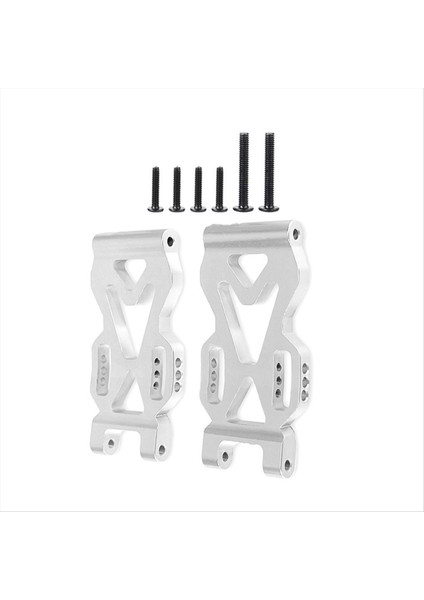 Metal Arka Alt Sallanma Kolları (L/r) 6016 Scy Için Set Kiti 1/16 16102 Jjrc Uzaktan Kumanda Araba Yükseltme Aksesuarları Gümüş (Yurt Dışından) modelleri