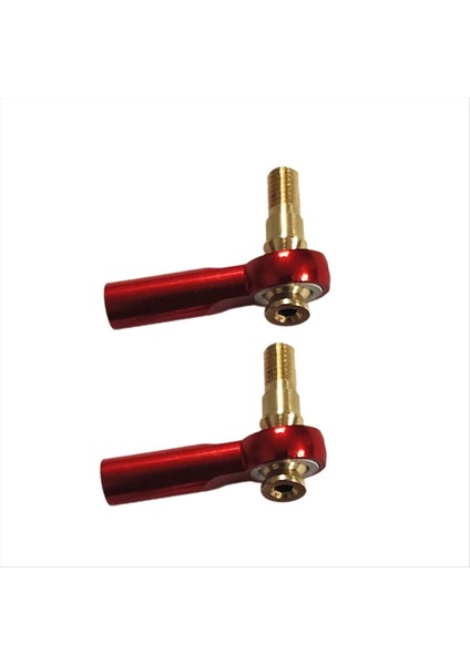 M3 Metal Ballhead Konumlandırma Çekme Çubuğu 2mm Tıe Çubuk Metal Balaj Servo Bağlantı Çubuğu M3/m2 T Model Tekne Bağlantısı Parça Kırmızı (Yurt Dışından)