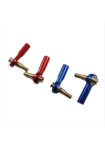 M3 Metal Ballhead Konumlandırma Çekme Çubuğu 2mm Tıe Çubuk Metal Balaj Servo Bağlantı Çubuğu M3/m2 T Model Tekne Bağlantısı Parça Kırmızı (Yurt Dışından) fiyatları