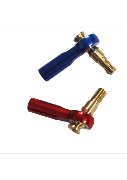 M3 Metal Ballhead Konumlandırma Çekme Çubuğu 2mm Tıe Çubuk Metal Balaj Servo Bağlantı Çubuğu M3/m2 T Model Tekne Bağlantısı Parça Kırmızı (Yurt Dışından) modelleri