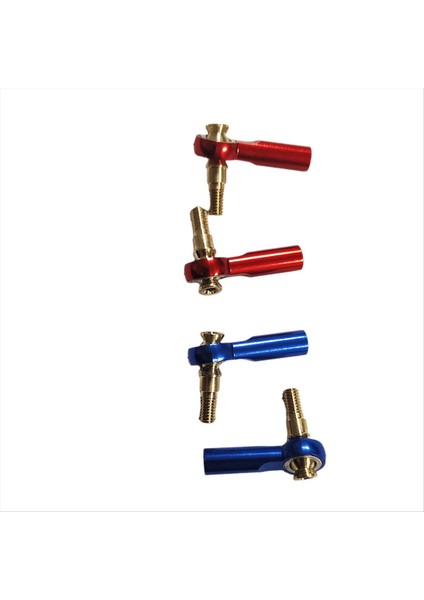 M3 Metal Ballhead Konumlandırma Çekme Çubuğu 2mm Tıe Çubuk Metal Balaj Servo Bağlantı Çubuğu M3/m2 T Model Tekne Bağlantısı Parça Kırmızı (Yurt Dışından) fırsatları