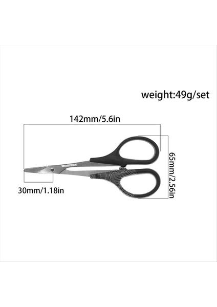 Metal Sert Paslanmaz Çelik Rc Araba Makas Ücreti 74005 Rc Araç Tekne Gövde Kabuğu Vücut Kabuğu Kavisli Makas Rc Aracı (Yurt Dışından) fiyatları