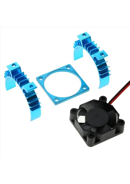 2x Rc Parçalar Elektrikli Araç Motor Soğutucu Sebep Kapağı + Soğutma Fanı 1/10 Tamiya TT02 Rc Araba 540 550 3650 Motorlu Isı Lavabosu (Yurt Dışından) fiyatları