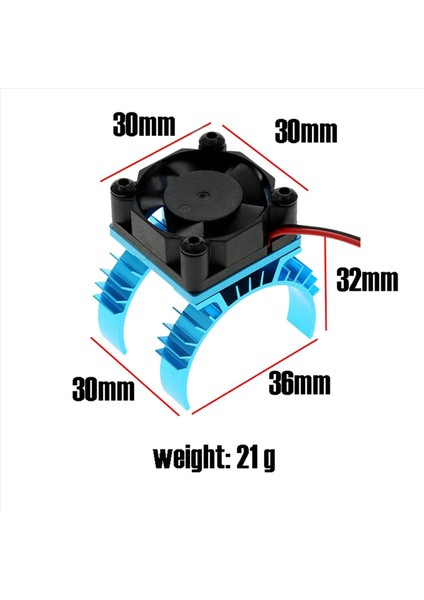 2x Rc Parçalar Elektrikli Araç Motor Soğutucu Sebep Kapağı + Soğutma Fanı 1/10 Tamiya TT02 Rc Araba 540 550 3650 Motorlu Isı Lavabosu (Yurt Dışından) modelleri