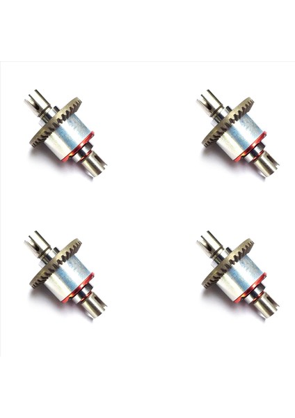 4x Full Metal All-Metal Diferansiyel Dişli Yükseltme Parçaları Wltoys 144001 124019 124018 Rc Araba Yedek Aksesuarları (Yurt Dışından)