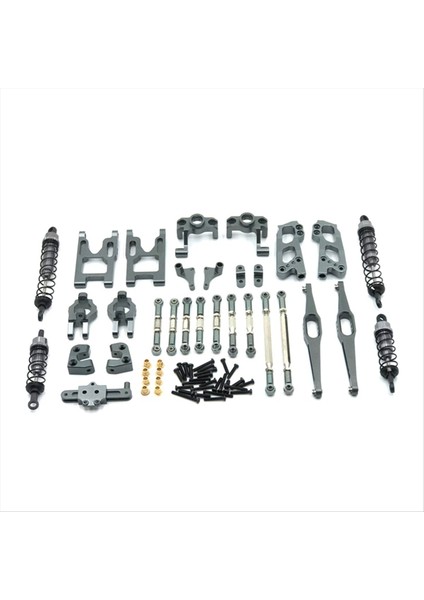 Wltoys Için 1/12 12428 12423 12427 Rc Araç Parçaları Fy-03 Model Yükseltilmiş Metal Parçalar Salıncak Kol Koltuğu Rc Araç Parçaları Seti B (Yurt Dışından)