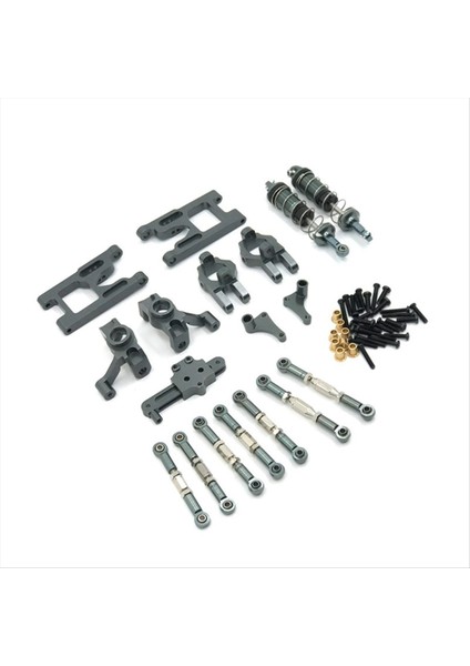 Weili Için 1/12 12427 12428 12423 Feiyue Uzaktan Kumanda Araba Yedek Parçalar Metal Yükseltme Parçaları Kırmızı (Yurt Dışından) modelleri