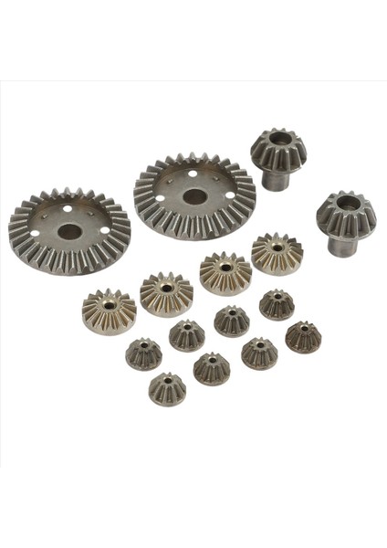 Yükseltme Metal Gear 30T 16T 10T Wltoys Için Diferansiyel Sürüş Dişlileri 144001 12428 12429 12423 12429 64 Pcs (Yurt Dışından) modelleri