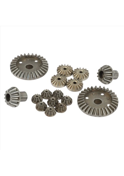 Yükseltme Metal Gear 30T 16T 10T Wltoys Için Diferansiyel Sürüş Dişlileri 144001 12428 12429 12423 12429 64 Pcs (Yurt Dışından) fırsatları