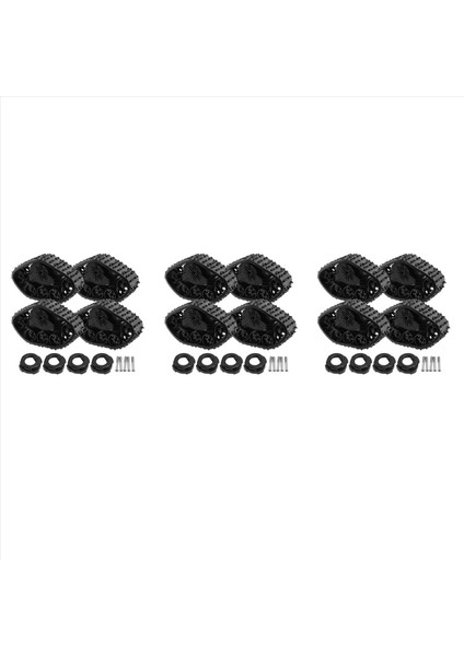 12PCS Yükseltme Track Wheels 1/16 Wpl B14 B24 C14 C24 Kamyon Rc Araç Aksesuarları Yedek Parçaları Yükseltme (Yurt Dışından)