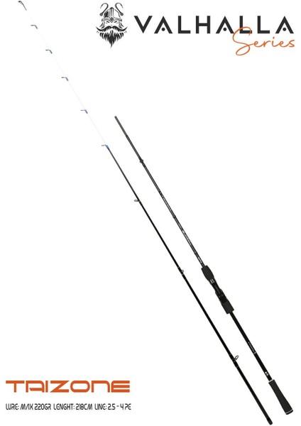 Valhalla Taizone 218CM 220GR Tai Rubber Kamışı indirimleri