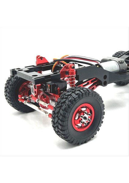 Mnmodel Için Ön Şok Emici Braket 1/12 MN82 LC79 MN78 Uzaktan Kumanda Araç Parçaları Metal Yükseltme Kırmızı (Yurt Dışından) modelleri