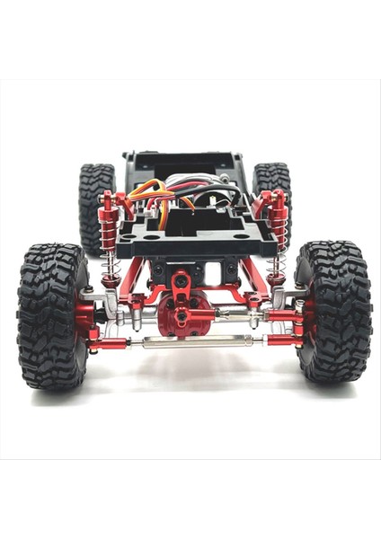 Mnmodel Için Ön Şok Emici Braket 1/12 MN82 LC79 MN78 Uzaktan Kumanda Araç Parçaları Metal Yükseltme Kırmızı (Yurt Dışından) fırsatları