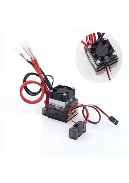 3x 320A 7 2V-16V Rc Otomobil Kamyonu Teknesi Için Çift Yönlü Fırçalanmış Esc Hız Kontrolörü (Yurt Dışından) fırsatları