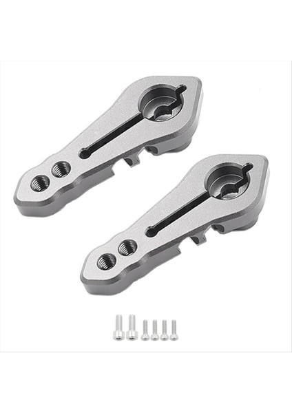 Traxxas Trx4 Trx4 Eksenel SCX10 Tamiya 1/10 Rc Gümüş Için 25T Servo Boynuz Yükseltmeleri (Yurt Dışından) indirimleri