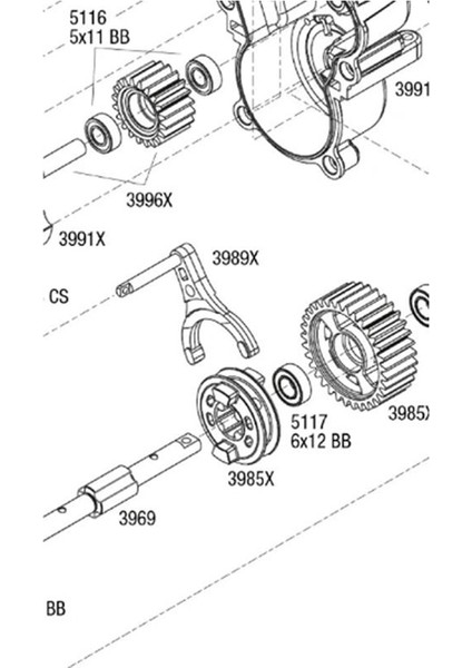 Traxxas Zirvesi Için Metal Drive Köpek Taşıyıcı 3985X 1/10 Rc Araba Yükseltme Parçaları Aksesuarları (Yurt Dışından) fırsatları
