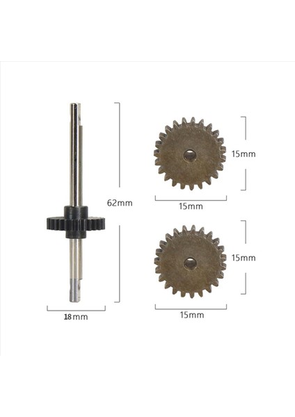 2x Metal Şanzıman Şanzıman Dişli MN78 1/12 Rc Araba Yükseltme Parçaları Aksesuarları (Yurt Dışından) fırsatları