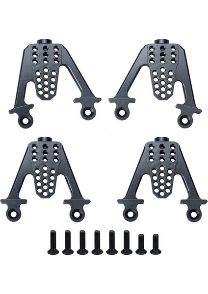 SCX10 Rc Tırmanma Araç Şok Emici 1/10 SCX10 Rc Araç Siyahı 4pc Arka Şok Emici ve Ön Şok Emici (Yurt Dışından) modelleri