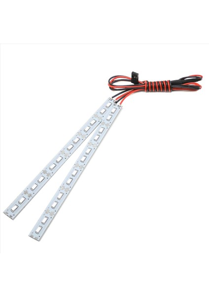 24 LED Şasi Işık Metal LED Strip 6V 1/10 1/8 Rc Araba Paletli Buggy Mavi (Yurt Dışından)